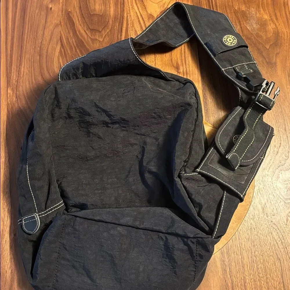 Kipling Vintage Black Crossbody Bag